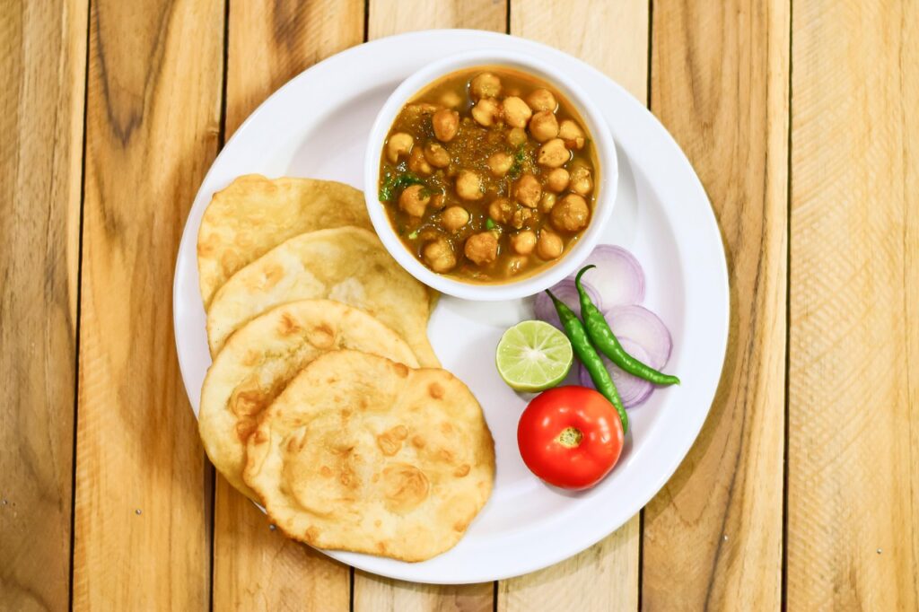 Chole Bhature, tasty foods of north india