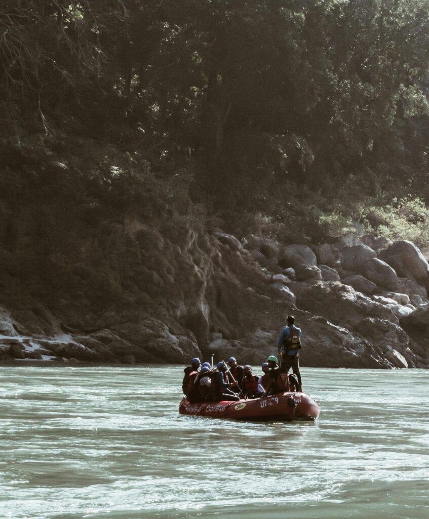 Boat Riding, Rishikesh, Uttrakhand, India