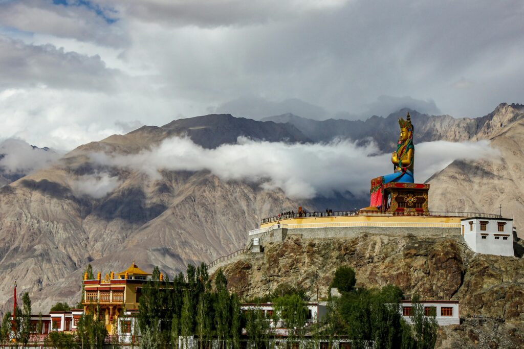 Buddhist Temple, Ladakh, Kashmir, India