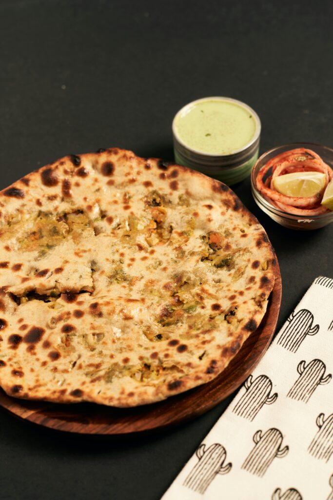 Aloo Paratha North Indian dish