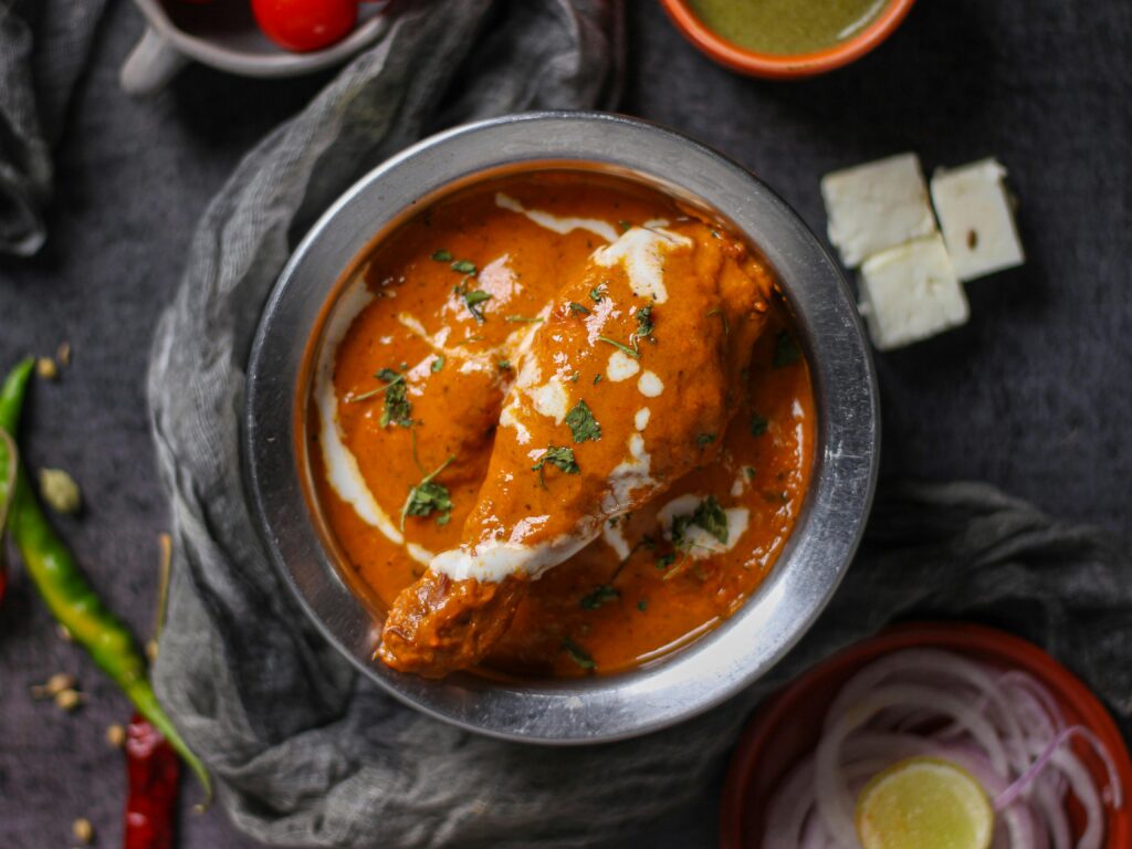 Chicken Butter Masala , North Indian food dish