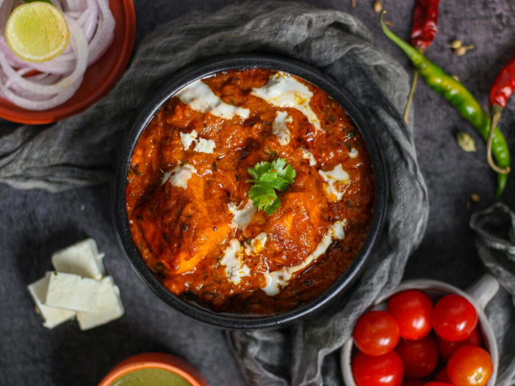 Panner Butter Masala-North Indian Food
