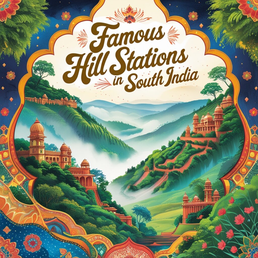 Famous Hill Stations in South India