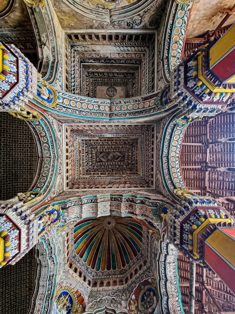 Thanjavur Maratha Palace, Tamil Nadu, India.