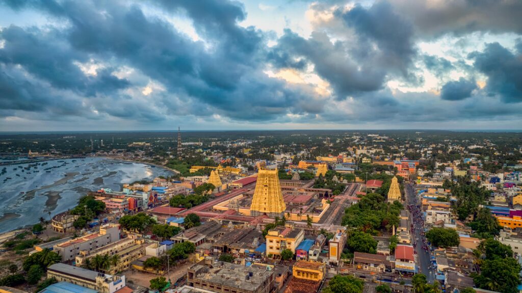 Ramanathaswamy Temple, Rameshwaram, Tamil Nadu.