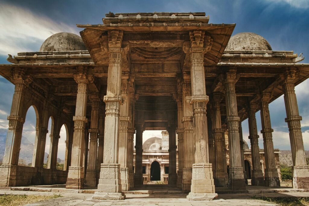 Champaner, a UNESCO World Heritage Site in Gujarat, India.