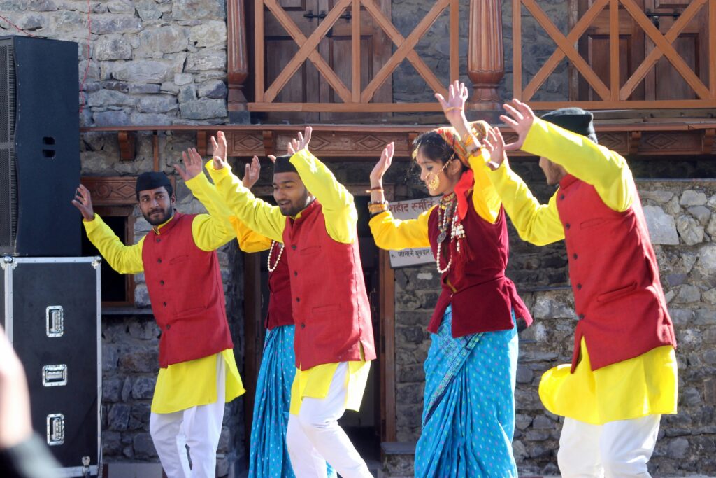 Uttrakhandi folk dance and music North India