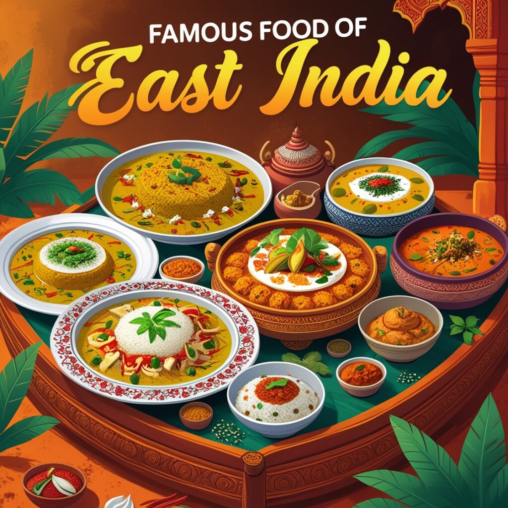 Famous Food of East India.